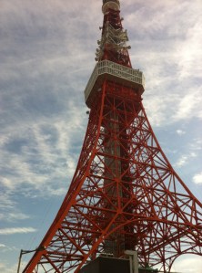 Tokyo Tower - strongly resembles my favorite tourist attraction! 