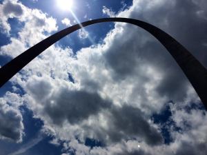 The lovely Gateway Arch